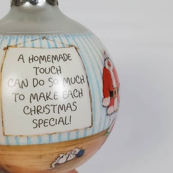 1988 Hallmark Betsey Clark “Home for Christmas” Glass Ornament – Collector’s Ser - Picture 2 of 6